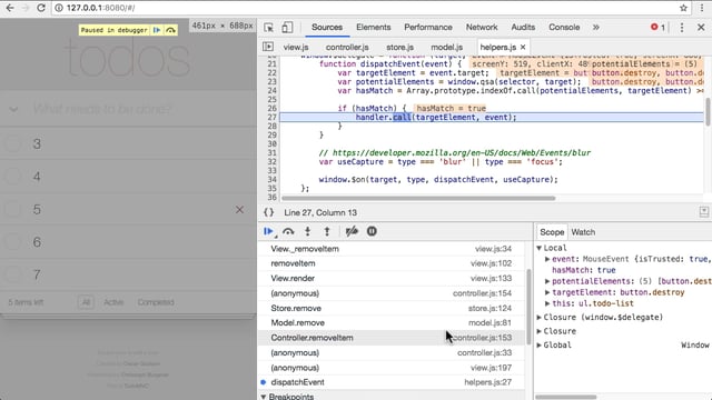 JavaScript Debugging